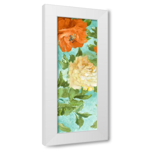 Beauty of the Blossom Panel I White Modern Wood Framed Art Print by Loreth, Lanie