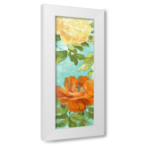 Beauty of the Blossom Panel II White Modern Wood Framed Art Print by Loreth, Lanie