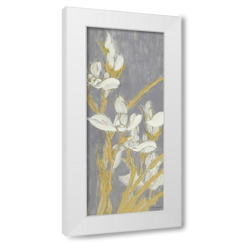 Tranquil Elegance Panel II White Modern Wood Framed Art Print by Loreth, Lanie