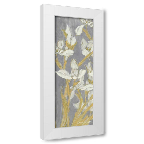 Tranquil Elegance Panel IV White Modern Wood Framed Art Print by Loreth, Lanie