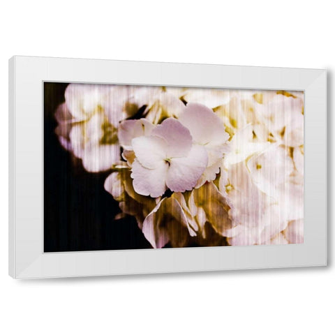 Straw Hats White Modern Wood Framed Art Print by Slivka, Jane