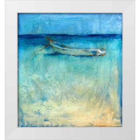 Mexican Morning White Modern Wood Framed Art Print by Hoffman, Kate