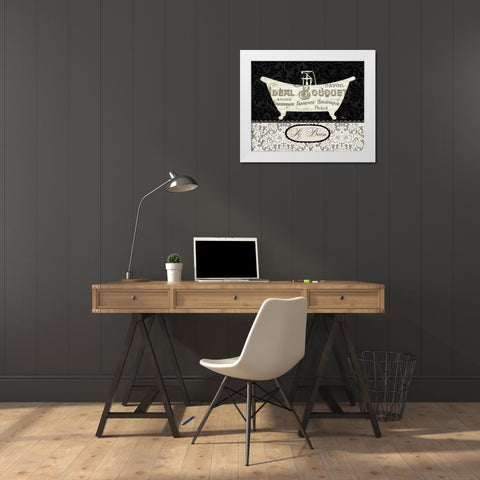 French Lace I White Modern Wood Framed Art Print by Pela Studio
