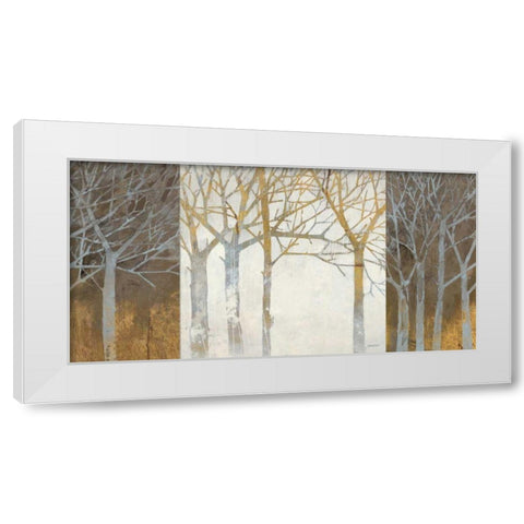 Night and Day White Modern Wood Framed Art Print by Lovell, Kathrine