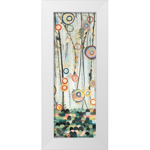 Blooming Meadow II White Modern Wood Framed Art Print by Boggs, Candra