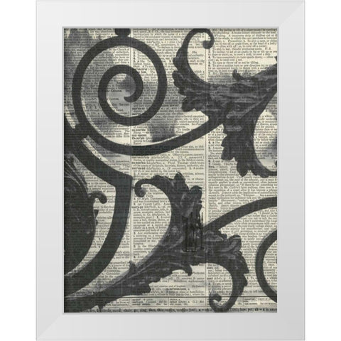 Architectural Paris II White Modern Wood Framed Art Print by Olivier, Marc