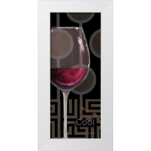 Cool White Modern Wood Framed Art Print by Audit, Lisa