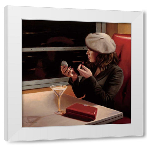 Dry Martini Crop II White Modern Wood Framed Art Print by Sullivan, Myles