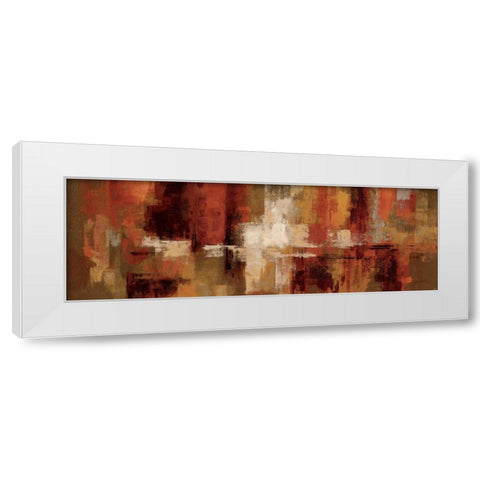 Castanets Crop White Modern Wood Framed Art Print by Vassileva, Silvia