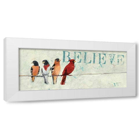 The Usual Suspects Panel I - Hope White Modern Wood Framed Art Print by Tillmon, Avery