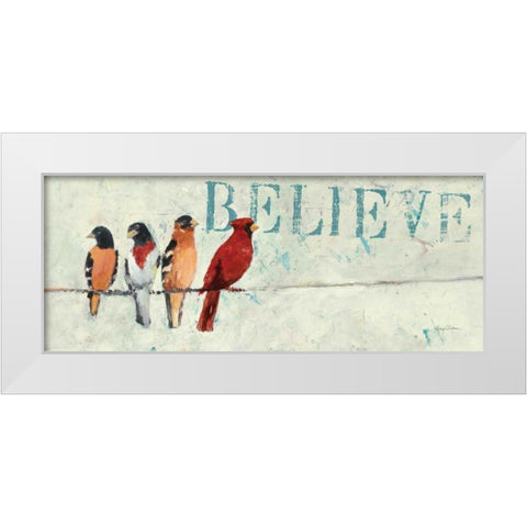 The Usual Suspects Panel I - Hope White Modern Wood Framed Art Print by Tillmon, Avery