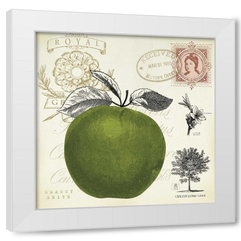 Apple Notes White Modern Wood Framed Art Print by Studio Mousseau
