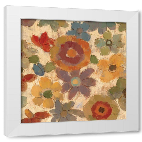 Hazel Eyes III White Modern Wood Framed Art Print by Vassileva, Silvia