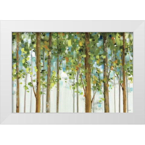 Forest Study I Crop White Modern Wood Framed Art Print by Audit, Lisa