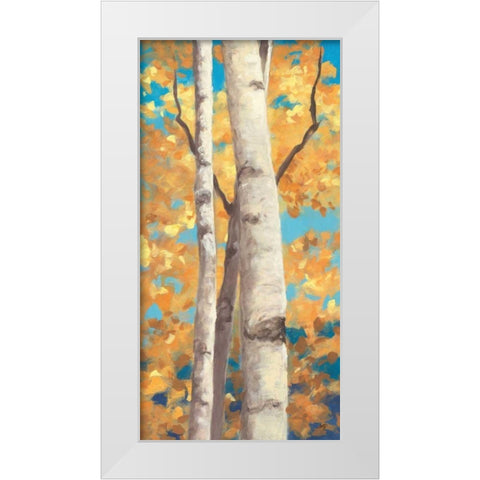 Doubloons Panel I White Modern Wood Framed Art Print by Purinton, Julia