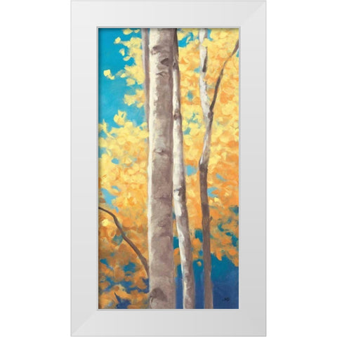 Doubloons Panel II White Modern Wood Framed Art Print by Purinton, Julia