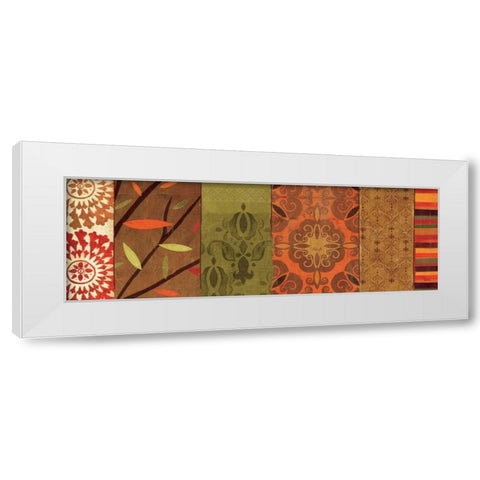 Abstract Nature V White Modern Wood Framed Art Print by Charron, Veronique