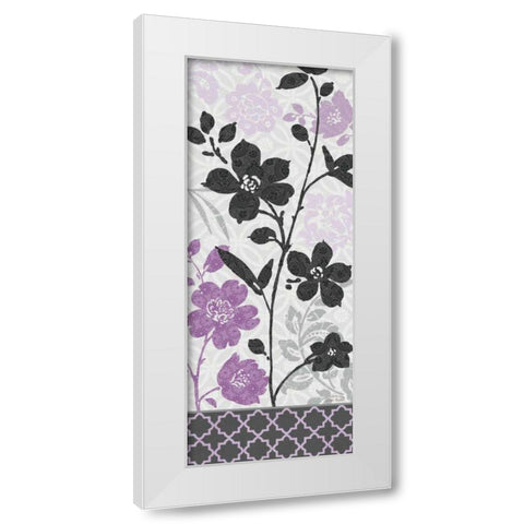 Botanical Touch II White Modern Wood Framed Art Print by Audit, Lisa