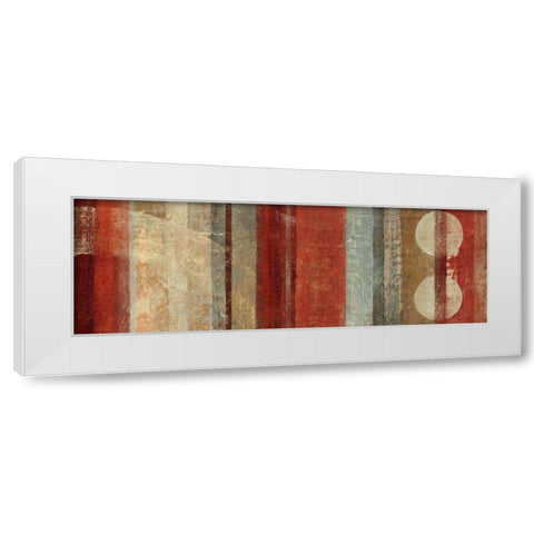 Kuna White Modern Wood Framed Art Print by Silva, Roque