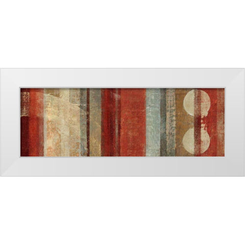 Kuna White Modern Wood Framed Art Print by Silva, Roque