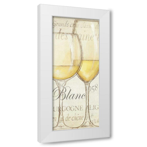 Les Blancs White Modern Wood Framed Art Print by Brissonnet, Daphne