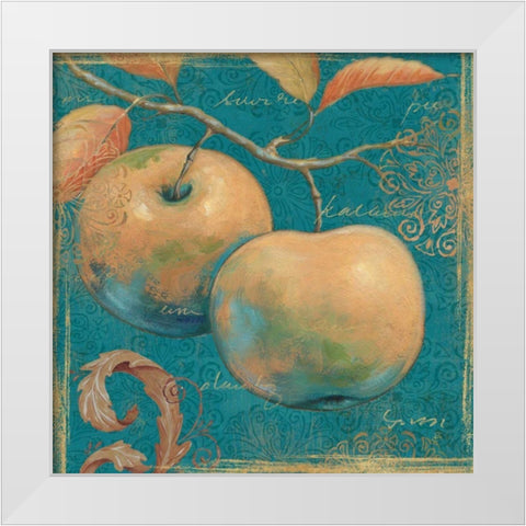 Lovely Fruits II White Modern Wood Framed Art Print by Brissonnet, Daphne