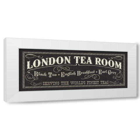 Lunchtime II White Modern Wood Framed Art Print by Pela Studio