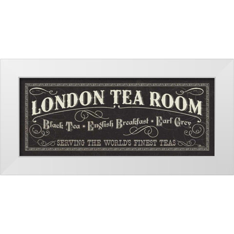 Lunchtime II White Modern Wood Framed Art Print by Pela Studio