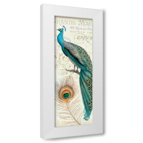 Majestic Beauty II White Modern Wood Framed Art Print by Brissonnet, Daphne