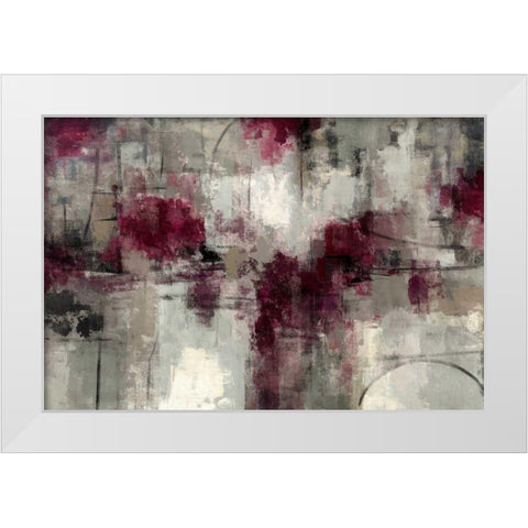 Stone Gardens White Modern Wood Framed Art Print by Vassileva, Silvia
