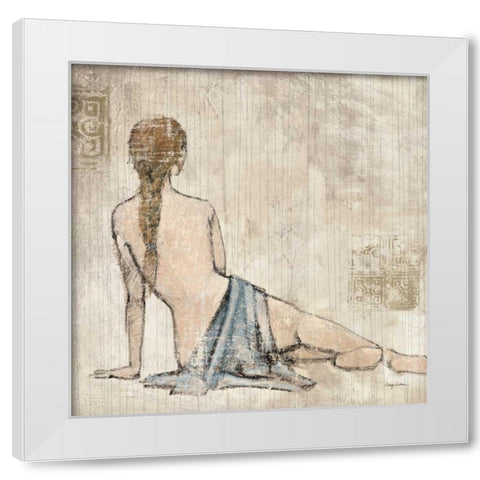 Figure Study II White Modern Wood Framed Art Print by Tillmon, Avery