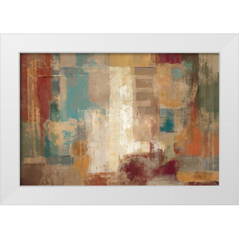 Oriental Trip Crop White Modern Wood Framed Art Print by Vassileva, Silvia