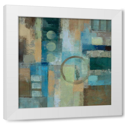 Focal Point White Modern Wood Framed Art Print by Vassileva, Silvia