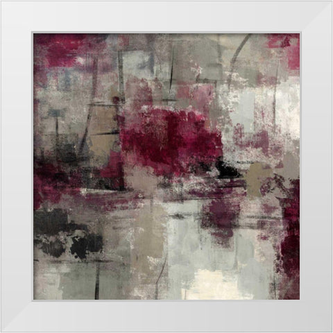 Stone Gardens III White Modern Wood Framed Art Print by Vassileva, Silvia