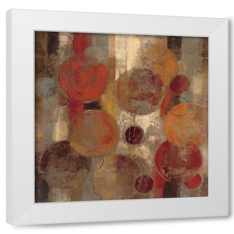Oriental Bazaar I White Modern Wood Framed Art Print by Vassileva, Silvia