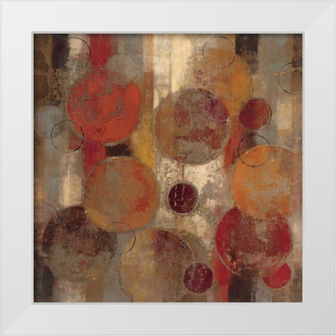 Oriental Bazaar I White Modern Wood Framed Art Print by Vassileva, Silvia