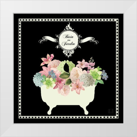 Bain du Jardin I Black White Modern Wood Framed Art Print by Mousseau, Studio