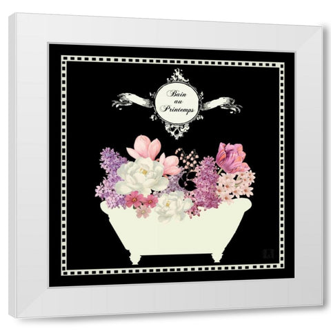 Bain du Jardin II Black White Modern Wood Framed Art Print by Mousseau, Studio