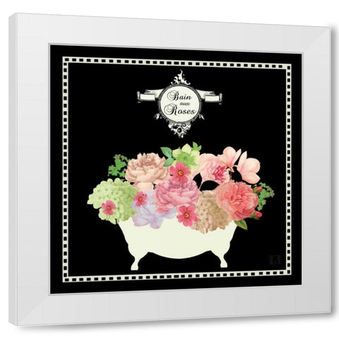 Bain du Jardin III Black White Modern Wood Framed Art Print by Mousseau, Studio