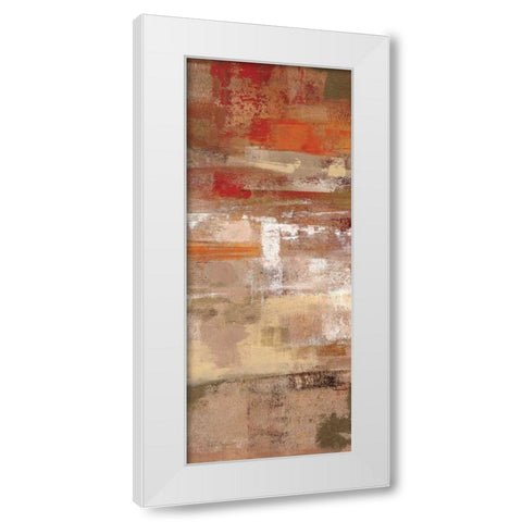 Flamenco Steps Panel II White Modern Wood Framed Art Print by Vassileva, Silvia
