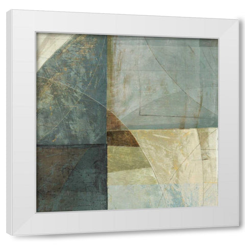 Arches White Modern Wood Framed Art Print by Schick, Mike