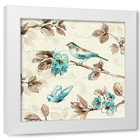 Wing Prints IV White Modern Wood Framed Art Print by Pela