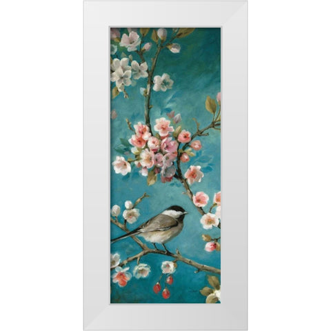 Blossom III White Modern Wood Framed Art Print by Audit, Lisa