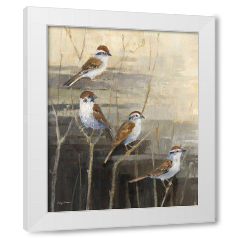 Evening Sanctuary II White Modern Wood Framed Art Print by Tillmon, Avery