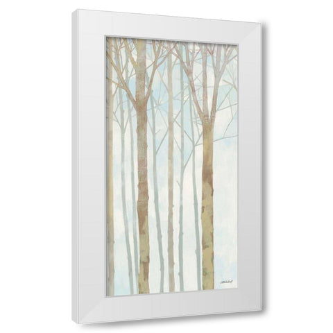In Springtime I White Modern Wood Framed Art Print by Lovell, Kathrine