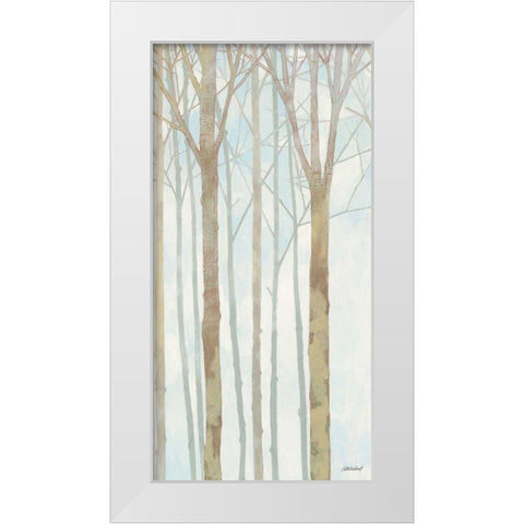 In Springtime I White Modern Wood Framed Art Print by Lovell, Kathrine