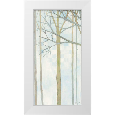 In Springtime II White Modern Wood Framed Art Print by Lovell, Kathrine