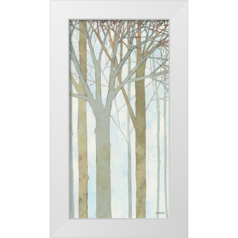 In Springtime III White Modern Wood Framed Art Print by Lovell, Kathrine