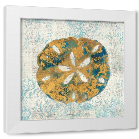 Coastal Beauty III White Modern Wood Framed Art Print by Mousseau, Studio