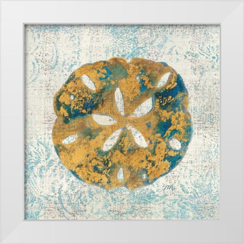 Coastal Beauty III White Modern Wood Framed Art Print by Mousseau, Studio